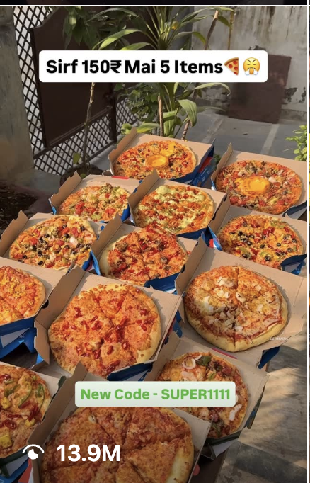 How CollabX Turned Micro-Influencers into 320K+ Direct Orders for Domino&rsquo;s India